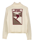 ZARA Cream 90% Wool Ski Collection Jumper UK S