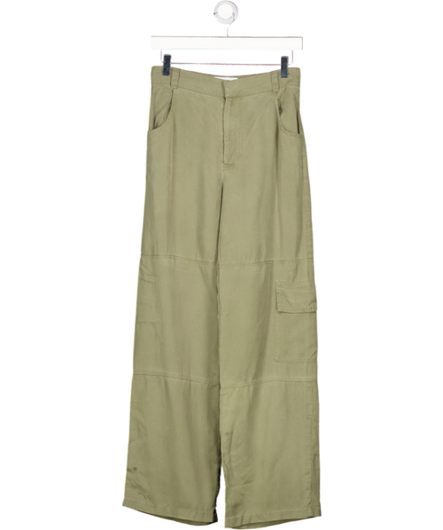 AYM STUDIOS Khaki Green Cargo Trousers UK M