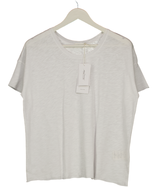 AMERICAN VINTAGE White Sonoma T-shirt UK S