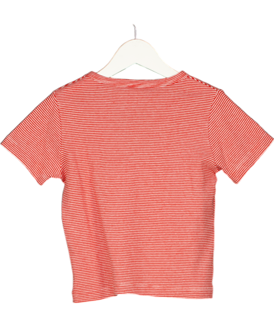 PETITE BATEAU Red Logo Star T-shirt 4 Years