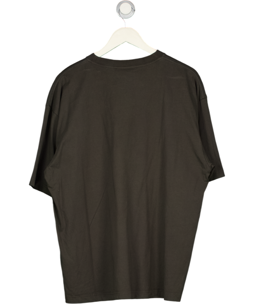 AXEL ARIGATO Green Tag Logo-print Cotton T-shirt UK XL