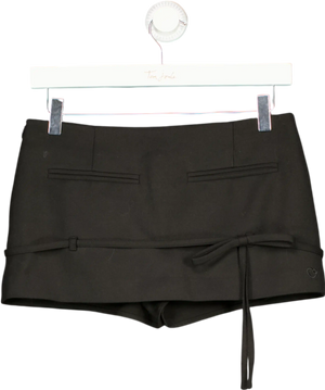 Aoanao Black Smart Night Wear Shorts UK S