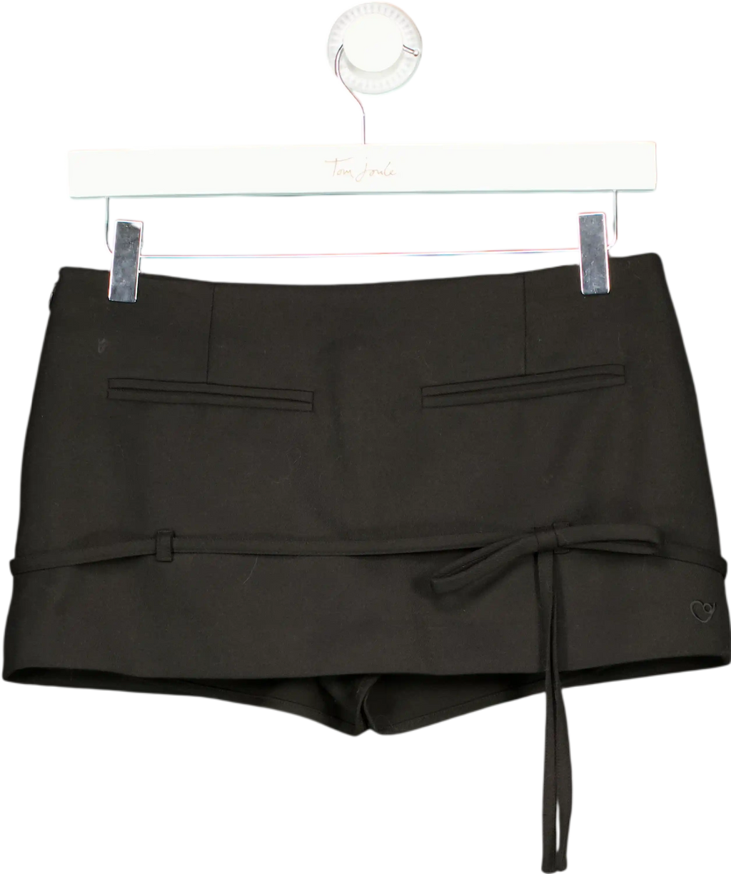 Aoanao Black Smart Night Wear Shorts UK S