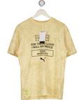 Puma Beige Davido Sacrifice Tee UK S