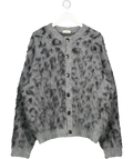 Garments Grey Oversized Cardigan UK L