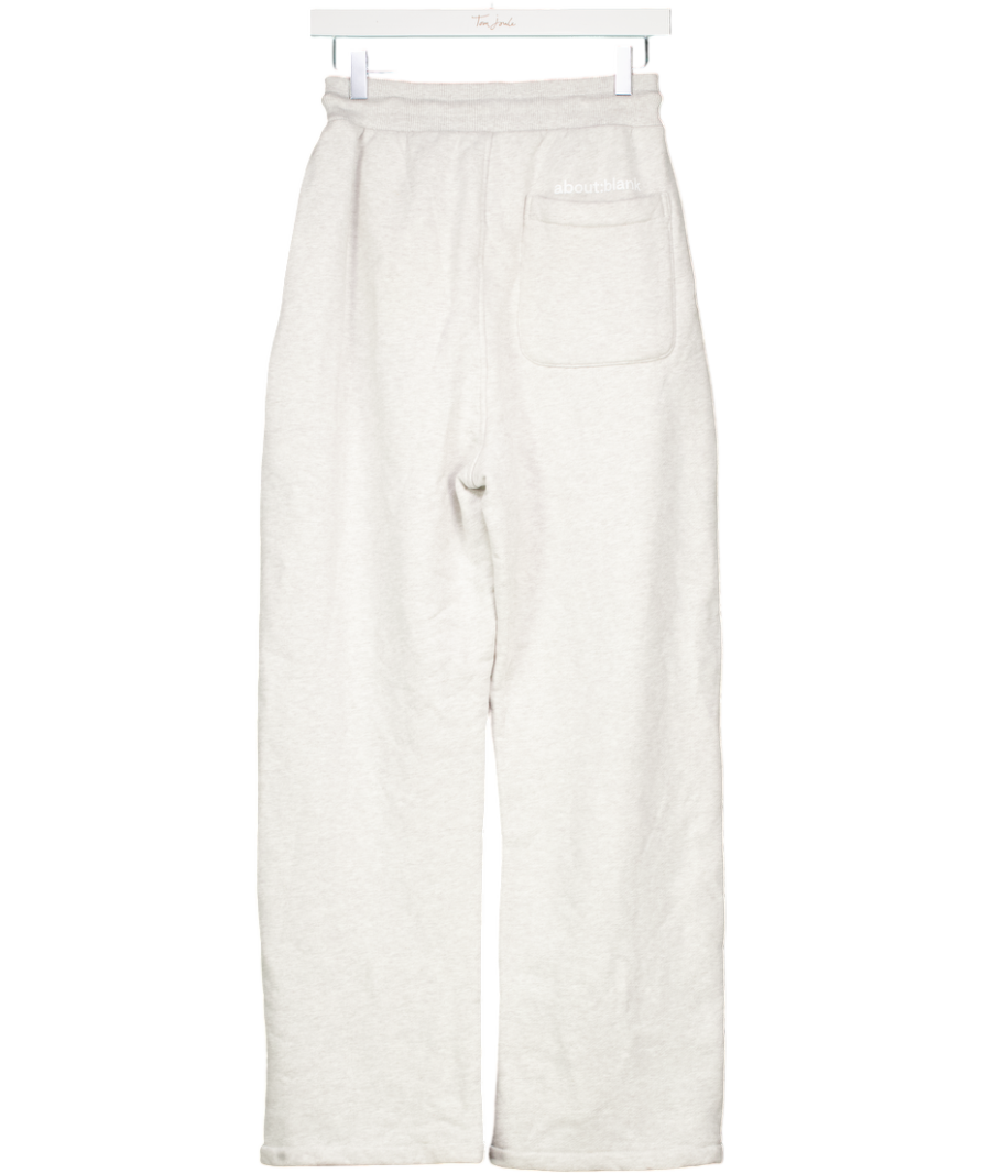 about:blank Grey Pleated Sweatpant UK XS