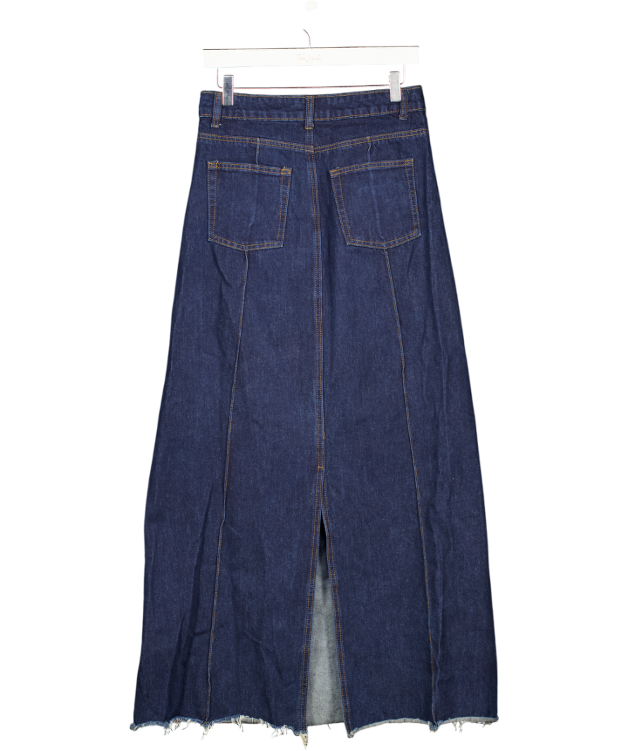 DISSH Blue Denin Maxi Skirt UK 8