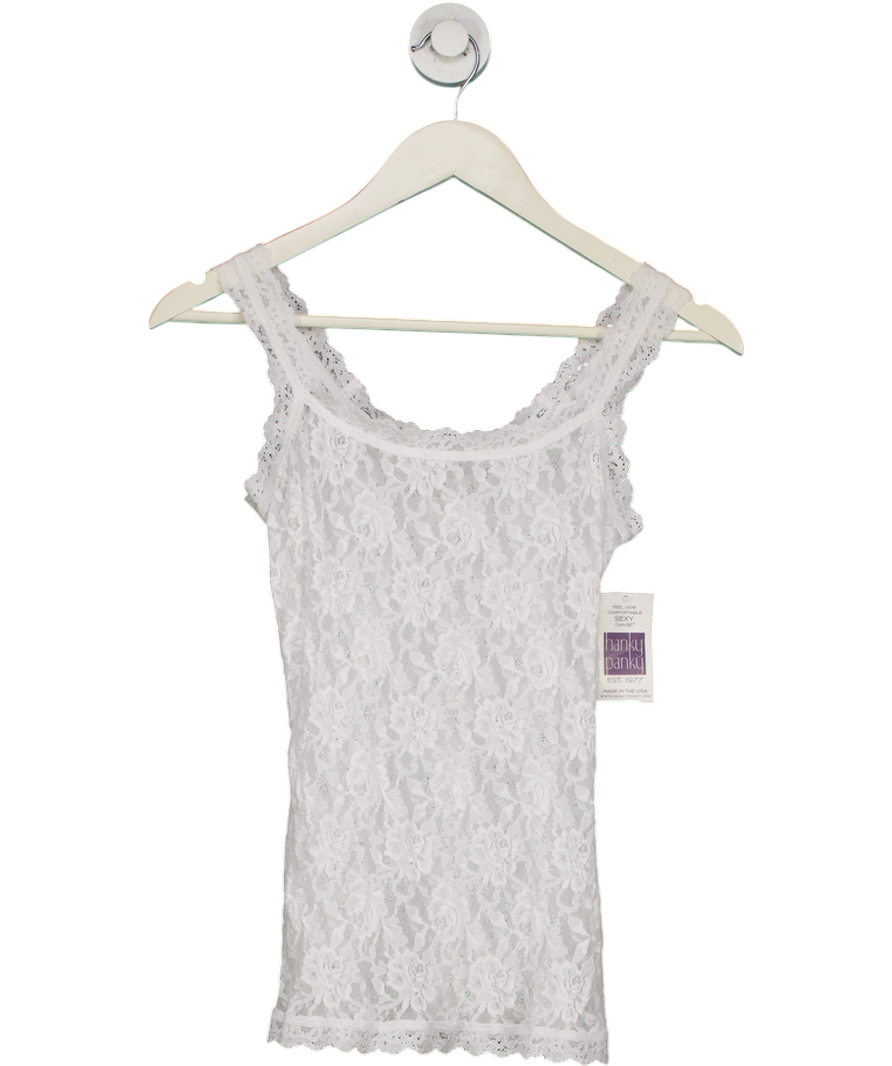 Hanky Panky White Signature Lace Classic Camisole UK XS