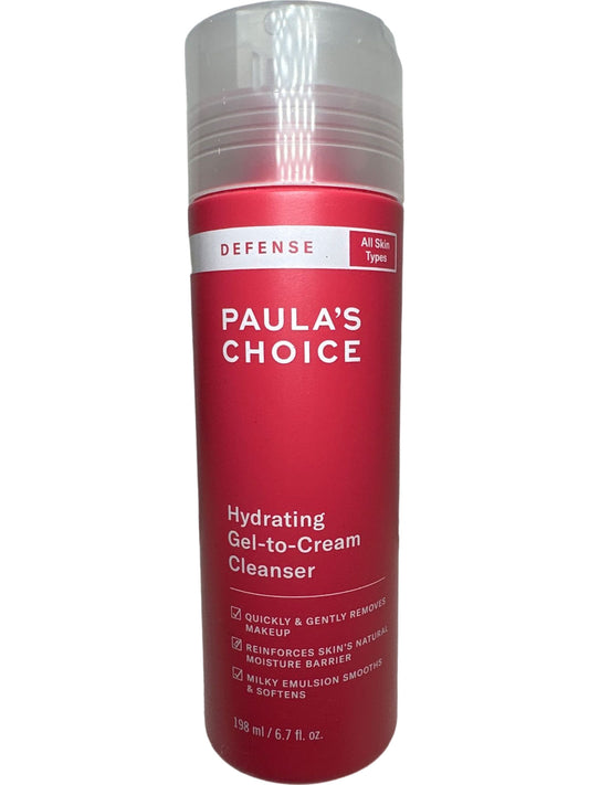Paula's Choice Skincare Printed DEFENSE Hydrating Gel-to-Cream Cleanser