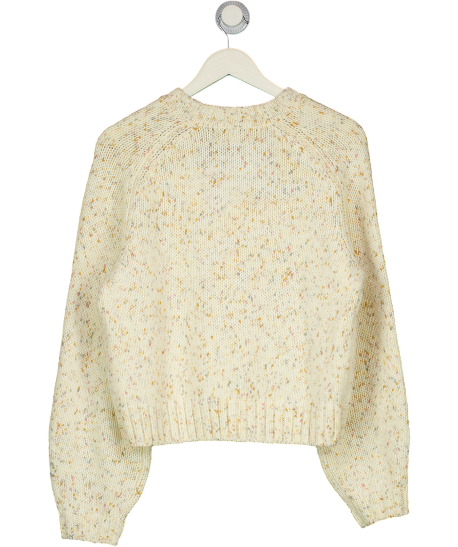 GAP Cream Soft Touch Flecked Knitted Jumper UK XS