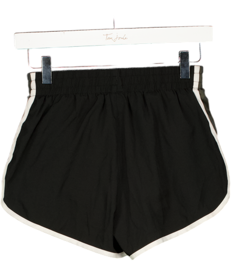 P.E. NATION Black / Khaki Running Shorts UK XXS
