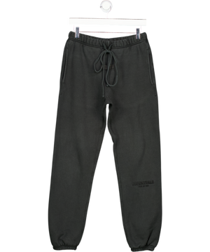 FEAR OF GOD Essentials Black Jogging Bottoms UK XS