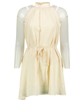 Second Summer 100% Linen Nala Dress - Cream UK XS/S