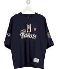 ZARA Blue Camiseta Nfl Patriots UK L