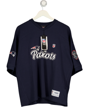ZARA Blue Camiseta Nfl Patriots UK L