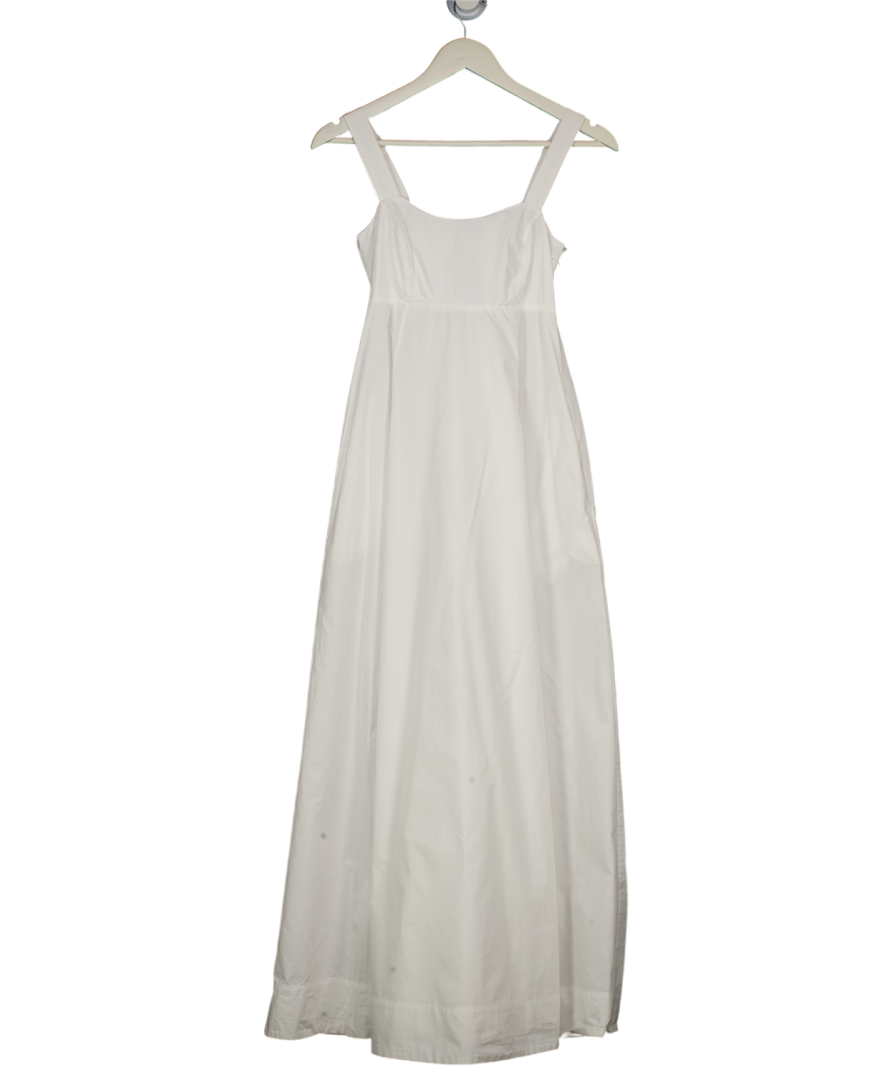 WHISTLES White Anna Midi Dress UK 6