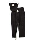 Mars the Label 2-piece Rhinestone Jeans And Corset Top In Black UK M
