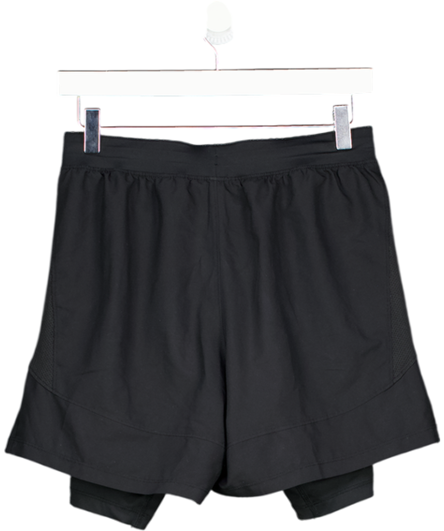 Under Armour Black Ua Launch 2-in-1 7" Shorts UK S