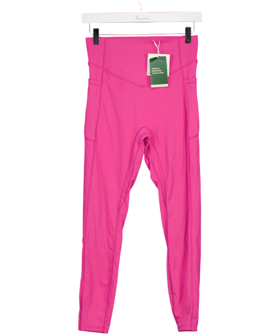 HALARA Pink High Waist Scrunch Butt Lifting Tummy Control Shaping Leggings UK M