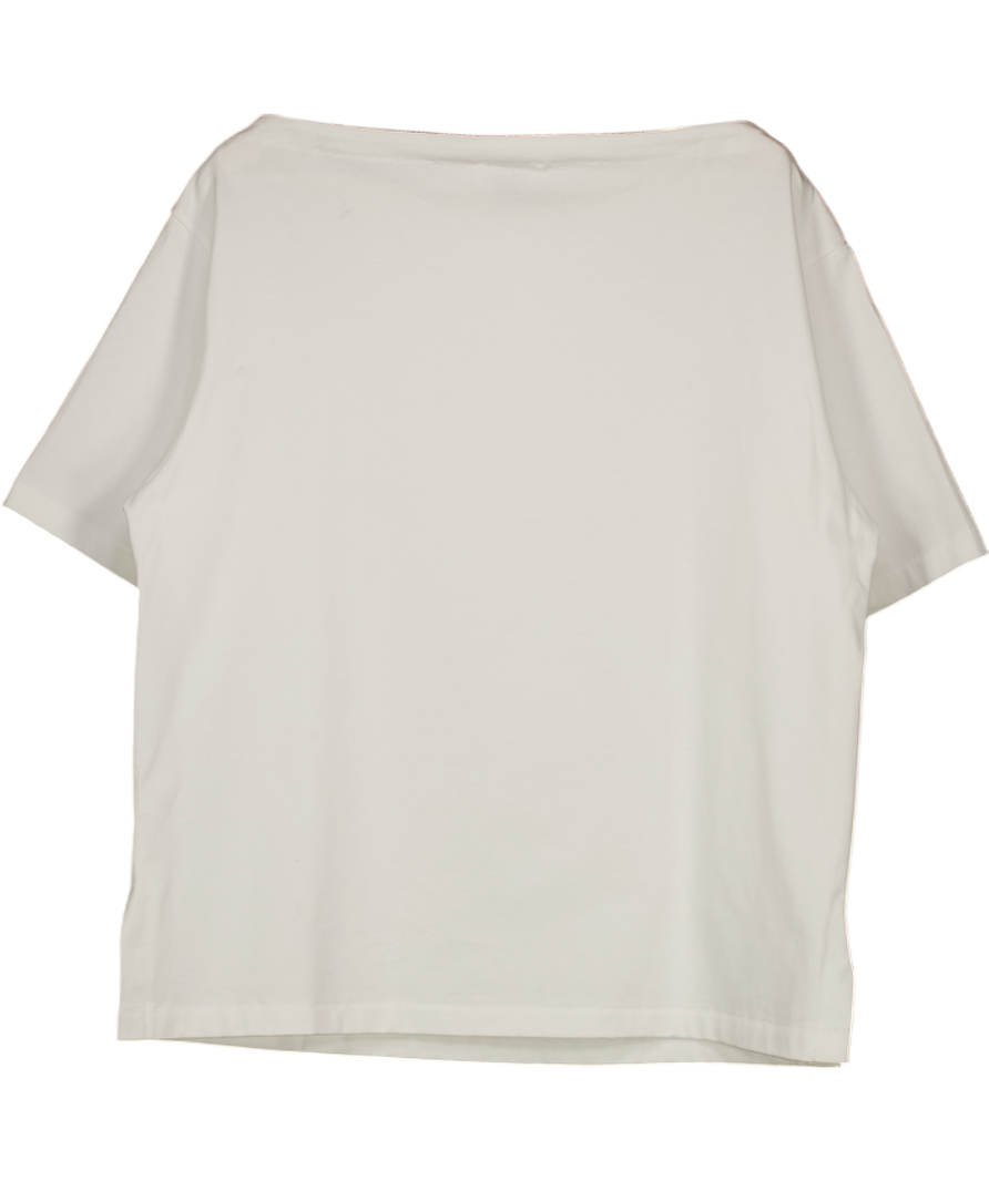 DISSH Tyra White Boyfriend Tee UK M