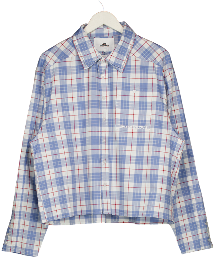Emestudios Blue Yisa Country Shirt UK S