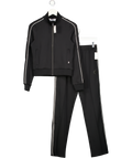 SOSOPHIE LONDON 2-piece Black Zip Top And Jogger Set UK XS