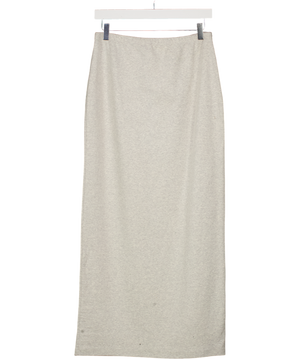 4th & Reckless Grey Tillie Jersey Bodycon Maxi Skirt UK M