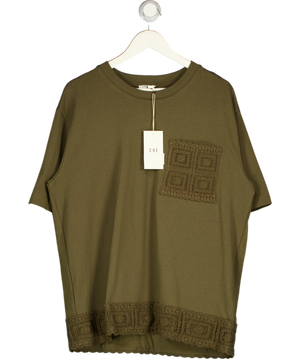 CHE STUDIOS Green Inigo T-shirt UK M