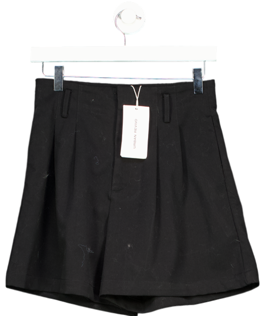 Urban Revivo Tailored Shorts In Black UK 6