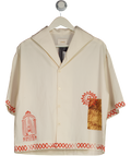 Lanes Studio Cream On Location Shirt UK S