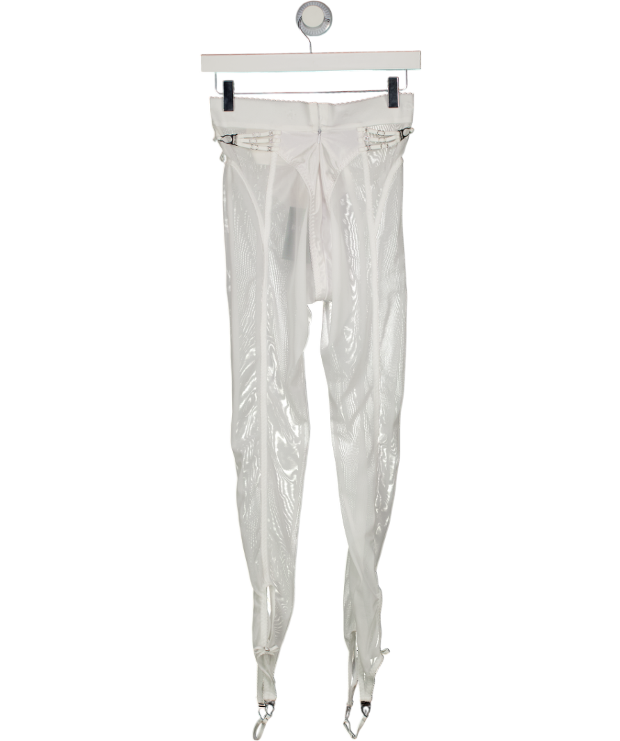 Danilantsiperrov White Mesh Leggings UK M