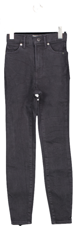 EVERLANE Black High Rise Skinny Jeans W23