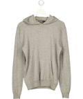 Polo Ralph Lauren Grey Cashmere Hoodie UK M