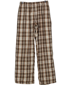 Brandy Melville Brown Noelia Plaid Pants UK S