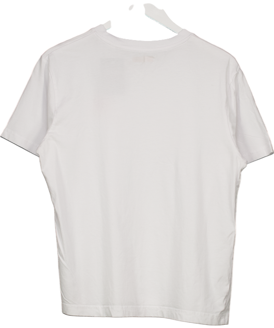 Made with love by Tom Daley White Red Embroidered T-shirt UK S