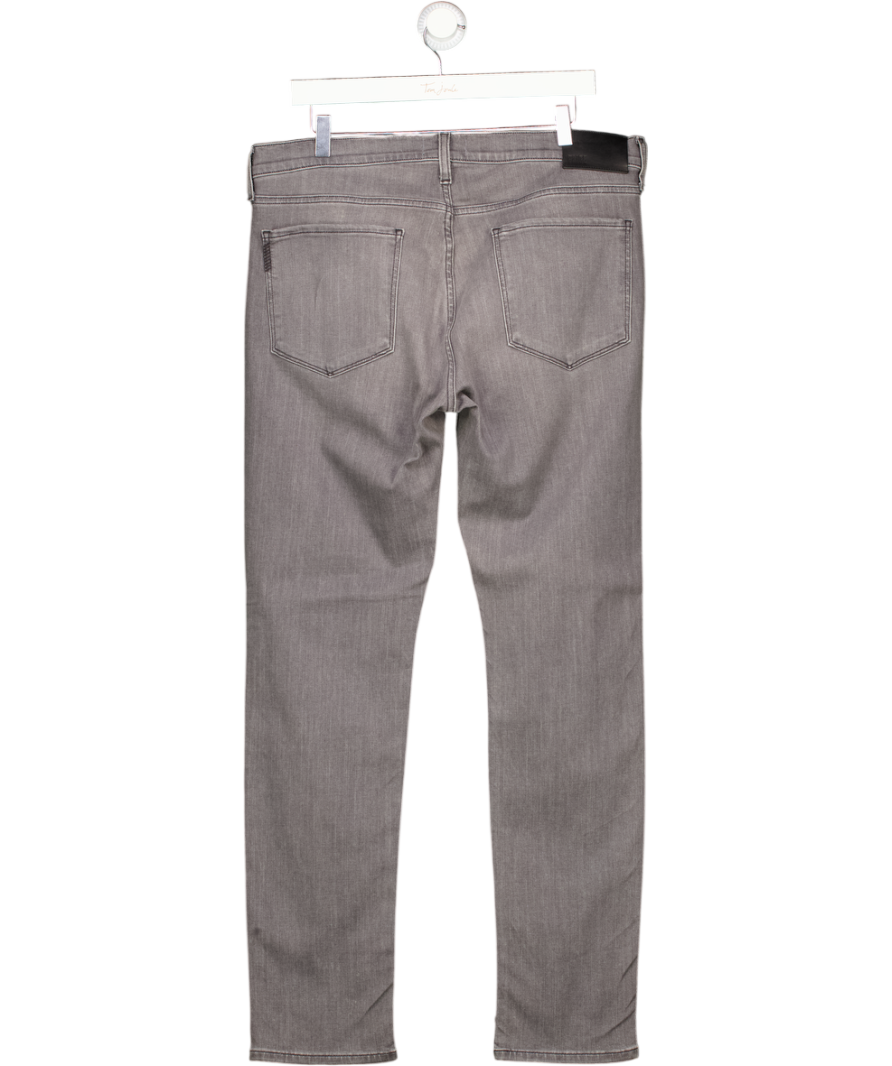 PAIGE Grey Slim-fit Lennox Jeans W36