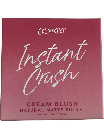 ColourPop Pink Cream Blush Natural Matte Finish Angel Energy
