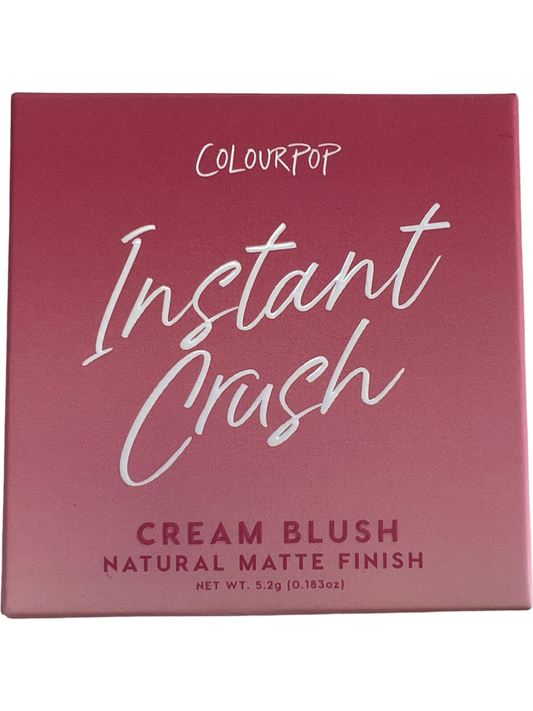 ColourPop Pink Cream Blush Natural Matte Finish Angel Energy