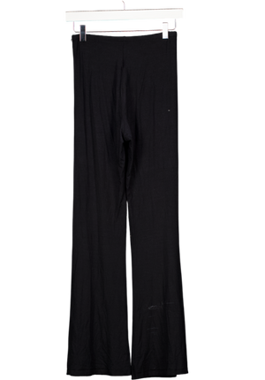 KLAYD Black Jersey Every Day Flared Lounge Trouser UK M