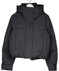 Goldbergh Black Riley Quilted Hooded Down Filled Ski Jacket UK 6