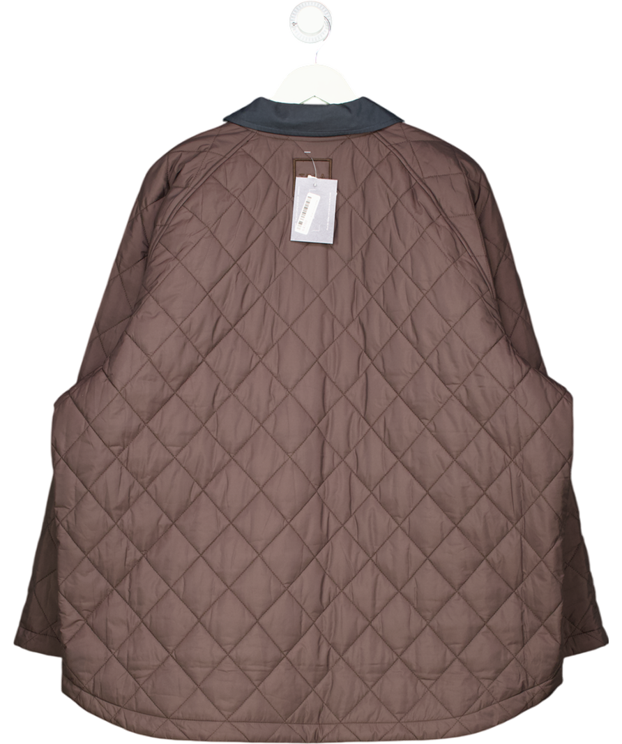 T/ALA Blue Quilted Reversible Barn Jacket - Dark Moss / Black UK L/XL