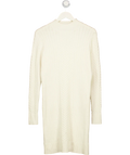 FRIENDS LIKE THESE Cream Cable Knit Long Sleeve Midi Dress UK 10