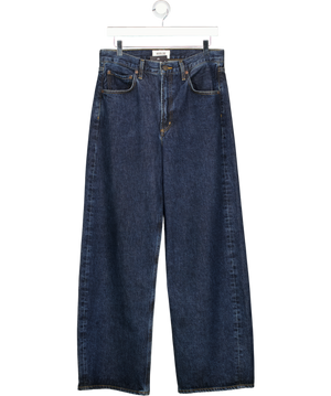 AGOLDE Blue Low Curve High-rise Wide-leg Jeans W27