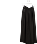 ASOS Design Sheer Mesh Maxi Skirt In Black Uk2 UK XXXS