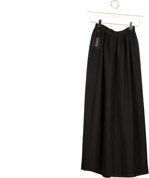 ASOS Design Sheer Mesh Maxi Skirt In Black Uk2 UK XXXS