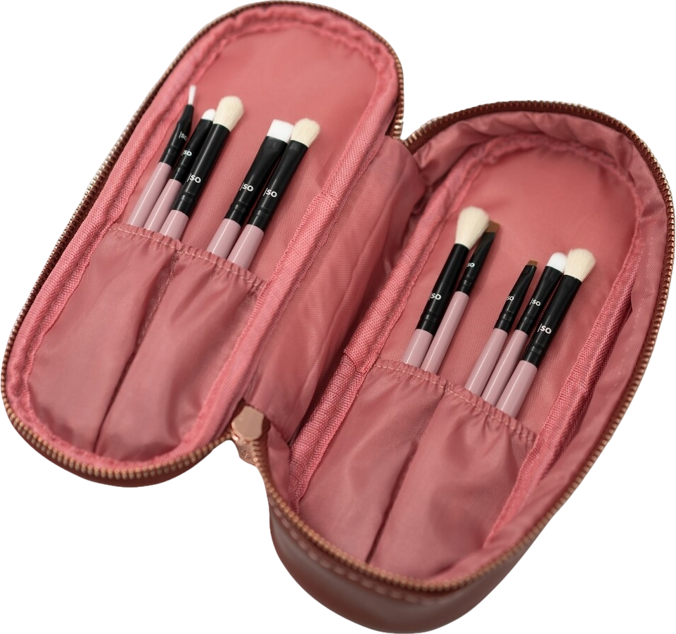 So Beauty Stuff  "SO EYES " - Luxury Vegan & Cruelty free 10pc Makeup Brush Set