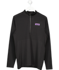 Lululemon Black Light-weight Quater Zip UK S