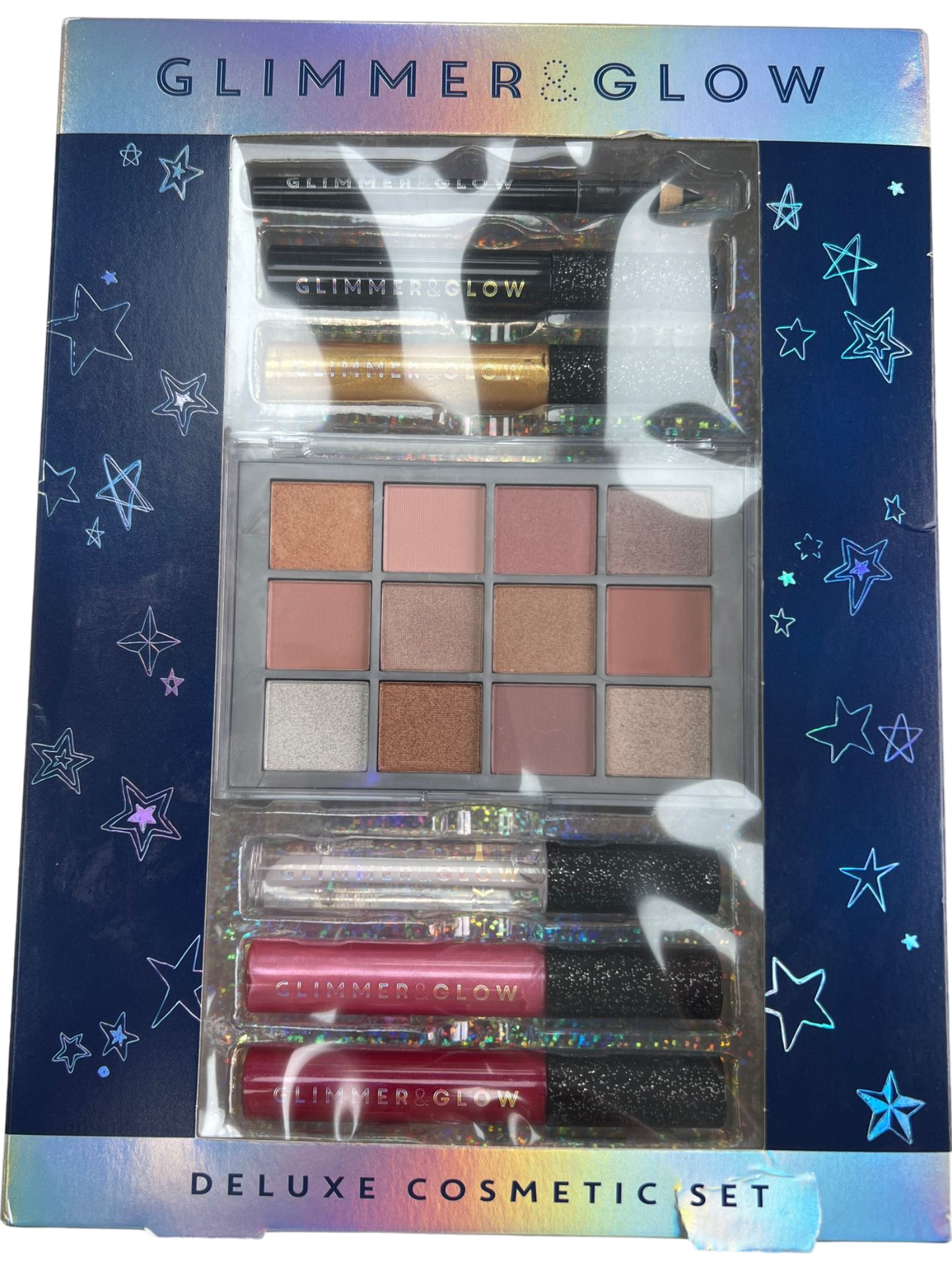 Glimmer Glow Multicoloured Deluxe Cosmetic Set
