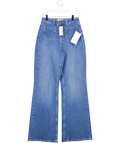 Nobody's Child Blue High Rise Highbury Flare Jeans UK 8