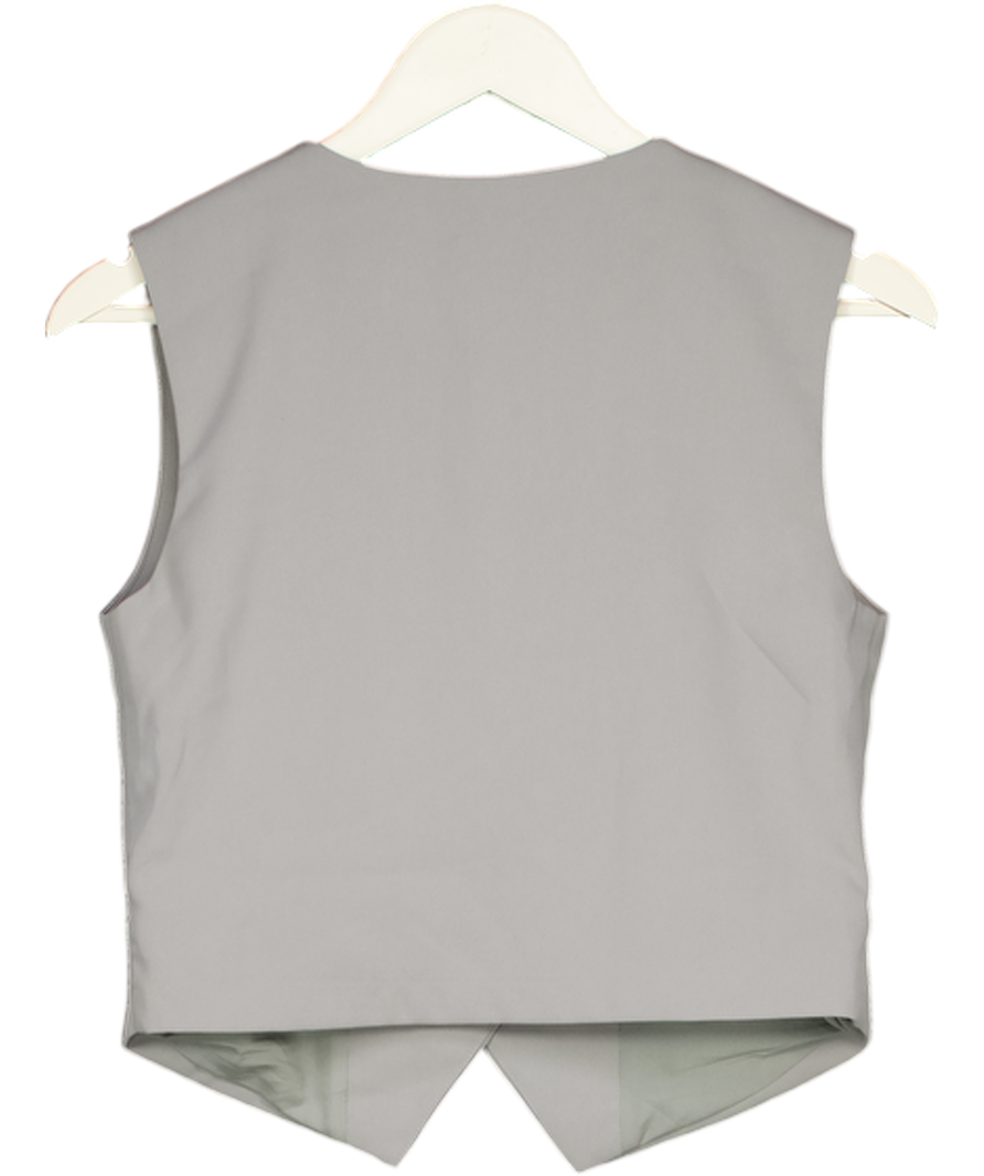 PEPPERMAYO Grey Waistcoat Top UK 6